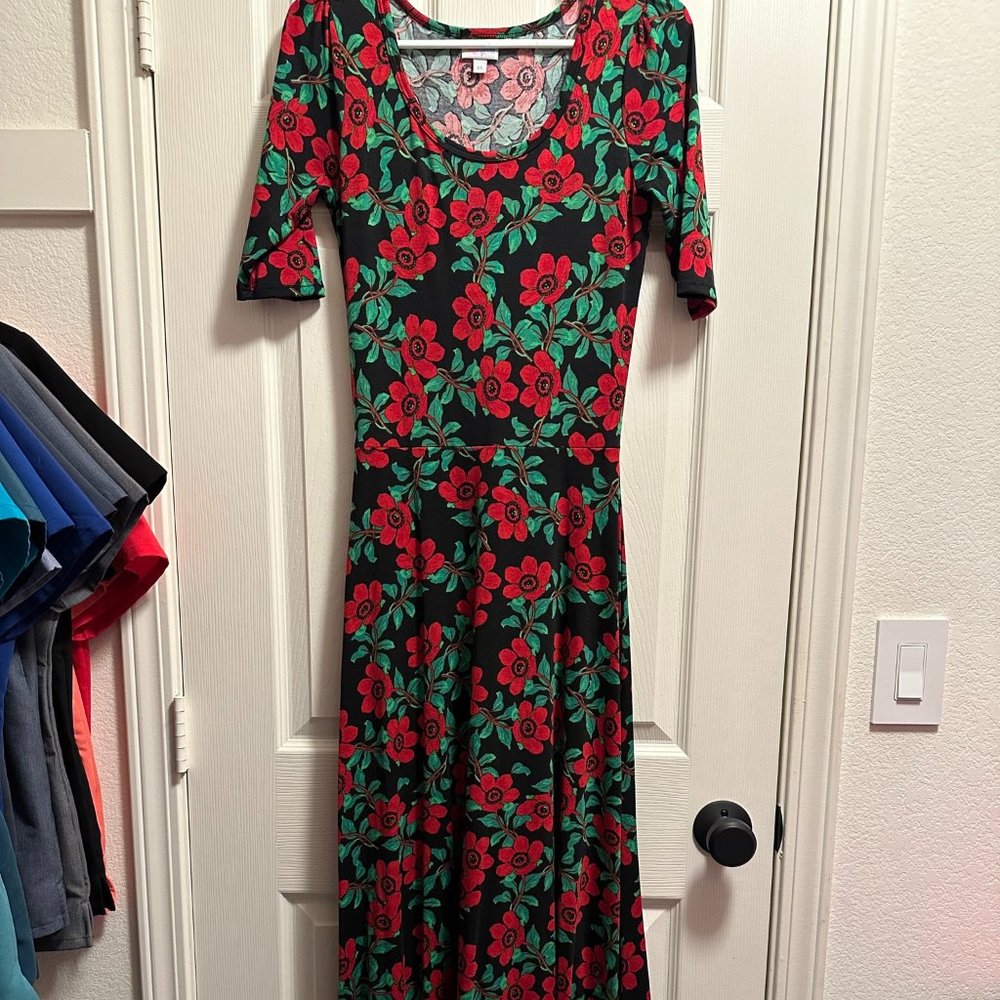 LuLaRoe Ana Maxi dress XS